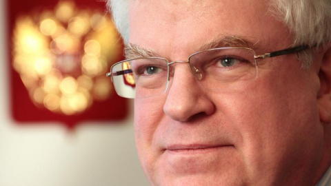 El embajador ruso en la UE, Vladimir Chizhov.