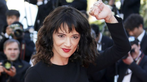 La actriz y directora Asia Argento, una de las primeras que el pasado año acusó a Harvey Weinstein y abanderada del movimiento #MeToo. / Reuters