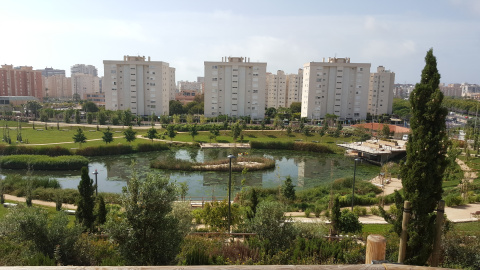 Así es el Parque de La Marjal de Alicante, capaz de recoger 45 millones de litros de aguas pluviales