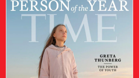 11/12/2019 - La portada de la revista 'Time', donde se reconoce a Greta Thunberg como la persona del año. / 'TIME'