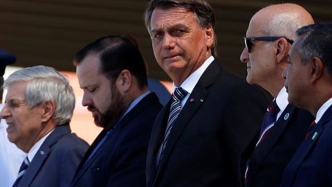 El presidente brasileño, Jair Bolsonaro, a 9 de abril de 2022.