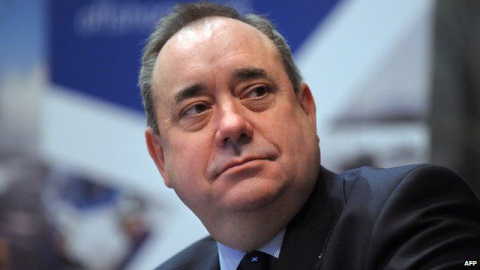 Imagen de archivo de Alez Salmond. AFP