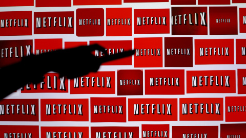 El logo de Netflix. REUTERS/Mike Blake