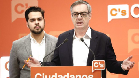 El secretario general de Ciudadanos, José Manuel Villegas, y el diputado Fernando de Páramo, en una imagen de archivo. / EFE