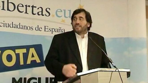 Manuel Bofill, exsecretario general de Cs, en un acto con Libertas en 2009.