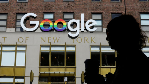 Imagen de las oficinas de Google en Nueva York. REUTERS/Brendan McDermid