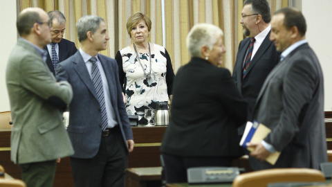 Celia Villalobos en el Congreso.