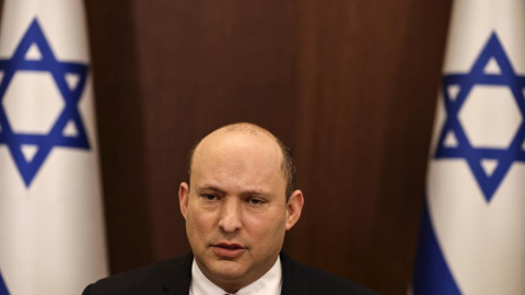 El primer ministro de Israel, Naftali Bennett, el pasado 6 de marzo en Jerusalén.