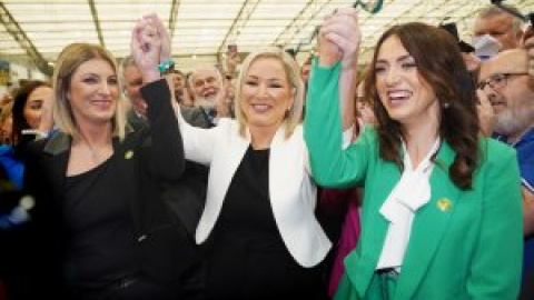 El Sinn Féin se encamina a una victoria histórica, pero la división unionista perpetúa la crisis en Ulster