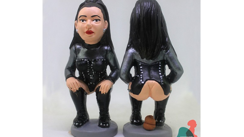 Caganer de Rosalía./ caganer.com