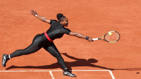 La tenista estadounidense Serena Williams en el último Roland Garros. EFE/Archivo