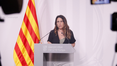 Roda de premsa de la portaveu del Govern, Patrícia Plaja.