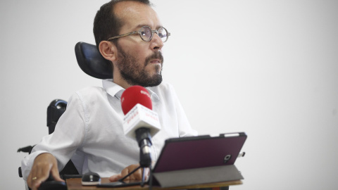 El secretario de Organización de Podemos, Pablo Echenique. EUROPA PRESS/Eduardo Parra