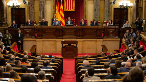 Imagen recurso del Parlament de Catalunya. / Europa Press