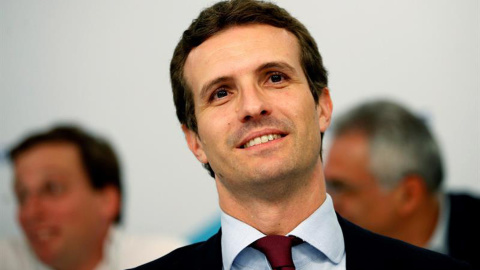 El presidente del Partido Popular, Pablo Casado.- EFE