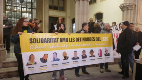 Acte recent de suport als CDR detinguts.