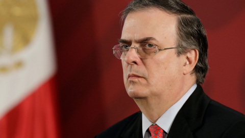 El ministro del Exterior mexicano, Marcelo Ebrard, ha abierto la puerta del asilo a Morales. / Reuters