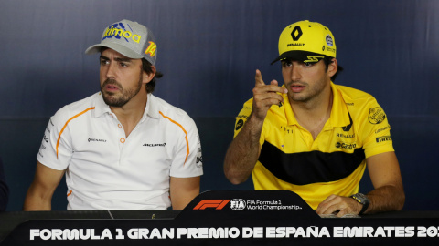 Fernando Alonso y Carlos Sainz