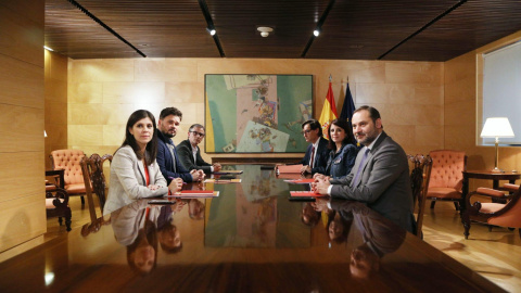 Reunión ERC-PSOE