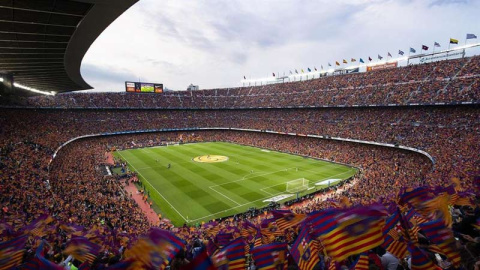 Imagen de archivo del Camp Nou. (EP)