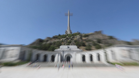 Vista general del monumento del Valle de los Caídos. EFE/ J.J.Guillen