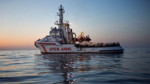 Barco de la ONG Proactiva Open Arms. / Europa Press