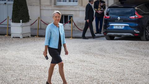 Elisabeth Borne, el pasado 7 de mayo en París.