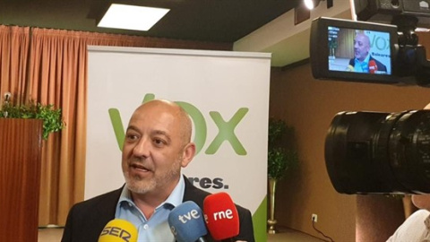 El diputado de Vox en Baleares, Sergio Rodríguez, en una imagen de archivo. / EUROPA PRESS - VOX