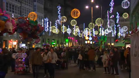 El New York Times critica el gasto de las luces navideÃ±as de Vigo