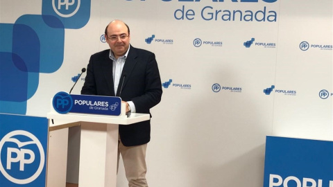 Sebastián Pérez, presidente del PP de Granada. / EP