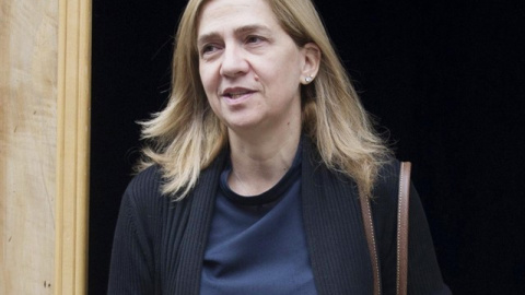 La infanta Cristina.