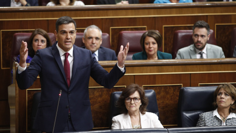 Pedro Sánchez ha desmentido las últimas informaciones periodísticas que le acusan de plagio - Europa Press