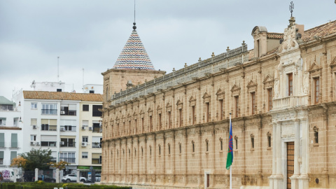 Fachada del Parlamento andaluz (Archivo).