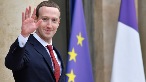 Mark Zuckerberg en París, a 10 de mayo de 2019.