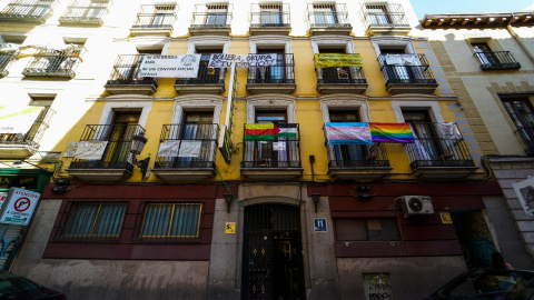 (2/5/2021) El centro social La Ingobernable en su sede de la calle Cruz de Madrid (Archivo).