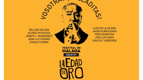 Cartel crítico con la programación de La Edad de Oro