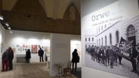 Orwell pren cafè a Osca (i és un cafè amarg)