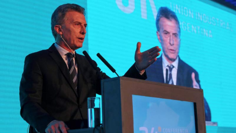 El presidente Macri, durante un acto en Buenos Aires. ( REUTERS)