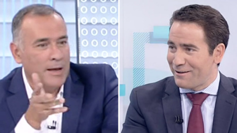 El secretario general del PP, Teodoro García Egea, en Los Desayunos de TVE.-