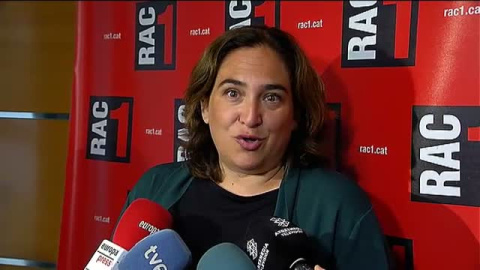 Ada Colau: "Desmiento que haya una rotura interna que provoque la salida de Xavier DomÃ¨nech"