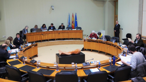 Sesión en el parlamento de Galicia de enero. / PARLAMENTO DE GALICIA