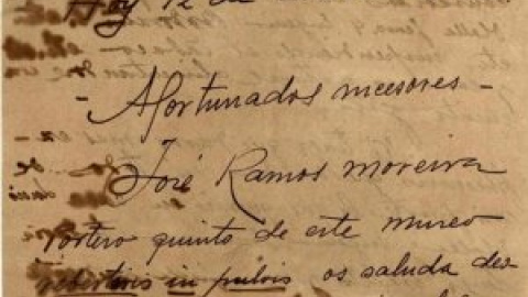 Naipes, autógrafos e invitaciones etílicas: mensajes del pasado escondidos en obras de arte