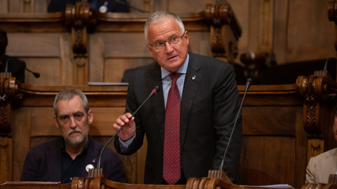 23/07/2019 - El presidente del PP en el Ayuntamiento de Barcelona, Josep Bou. / EUROPA PRESS-  DAVID ZORRAKINO