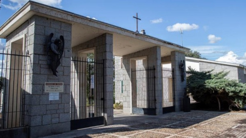 Vista del cementerio de Mingorrubio en Madrid. EFE