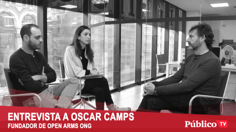 Oscar Camps - "Hemos rescatado personas que llevaban 3 intentos de salida..."