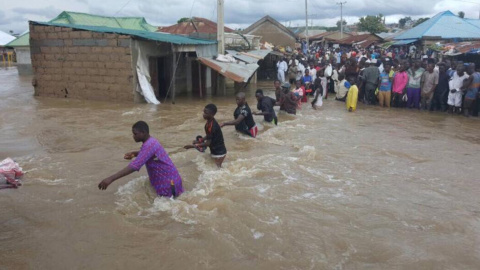 Una inundación en la zona de Suleja, Nigeria, el pasado año.