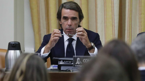 8/9/2018.- El expresidente del Gobierno José María Aznar ha afirmado hoy que decir que el PP es un partido corrupto es un "poco exagerado", y ha asegurado que como presidente del partido siempre actuó "tajantemente" y "de una manera determinante" cada 