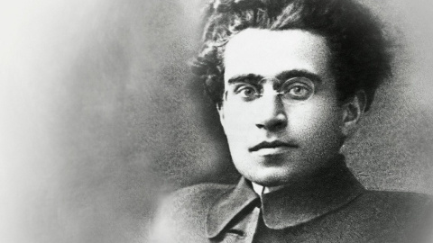 El comunista sard Antonio Gramsci.