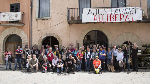 07/05/2022 - El col·lectiu Desobediència Civil a Bàscara.