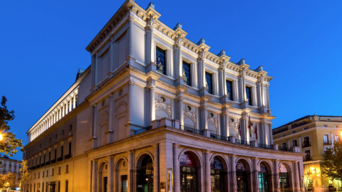 El Teatro Real, considerado como la primera institución de las artes escénicas y musicales en España. / Teatro Real